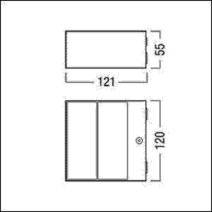LED-Wandleuchte SUISFW1600 #60211183
