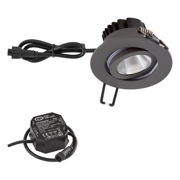 LED-Einbauleuchte IP65 PC650N616D2W