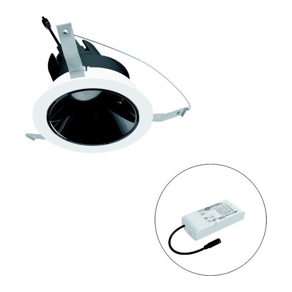 LED-Einbauleuchte modular F02R09AM0627L24D
