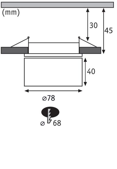 LED-Einbauleuchte 933.70