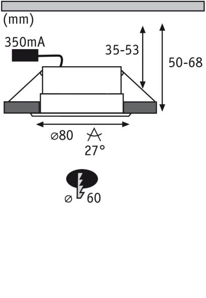 LED-Einbauleuchte 936.70