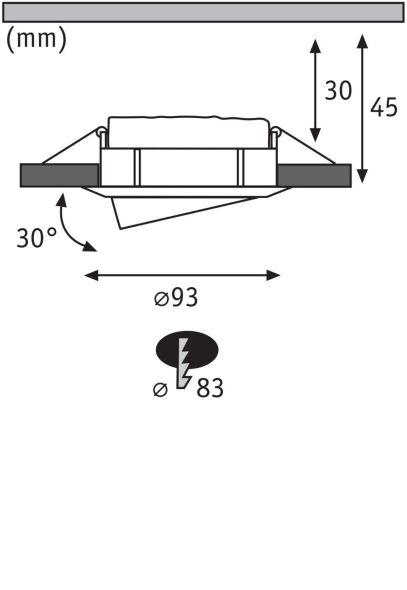 LED-Einbauleuchte 936.82
