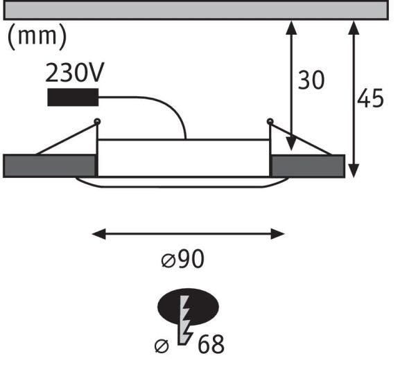 LED-Einbauleuchte 999.40