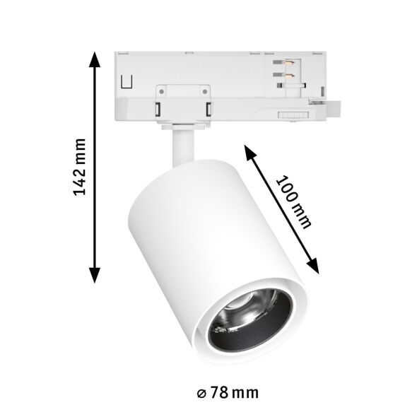 LED-Schienenspot 965.65