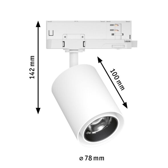 LED-Schienenspot 965.71