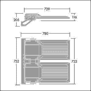 LED-Fluter AFP2 2L #96635932