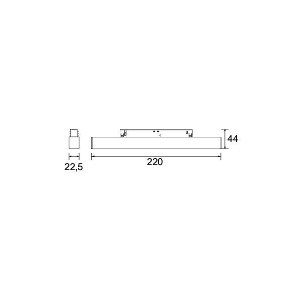 LED 48V Linear-Leuchte 43110083