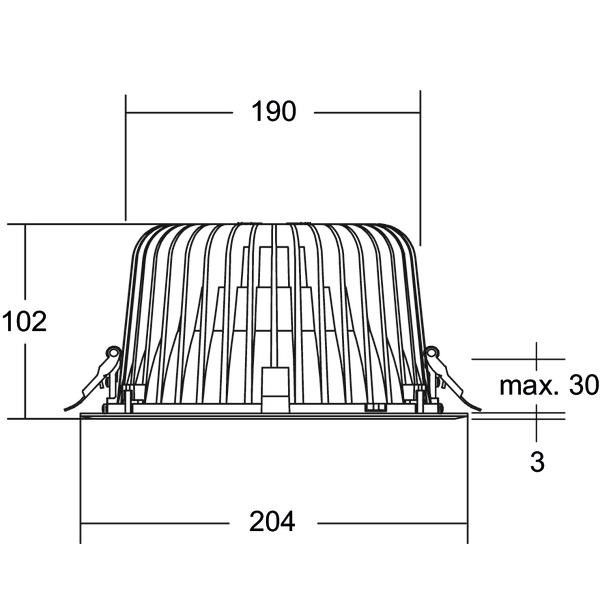 LED-Einbaudownlight 12552183