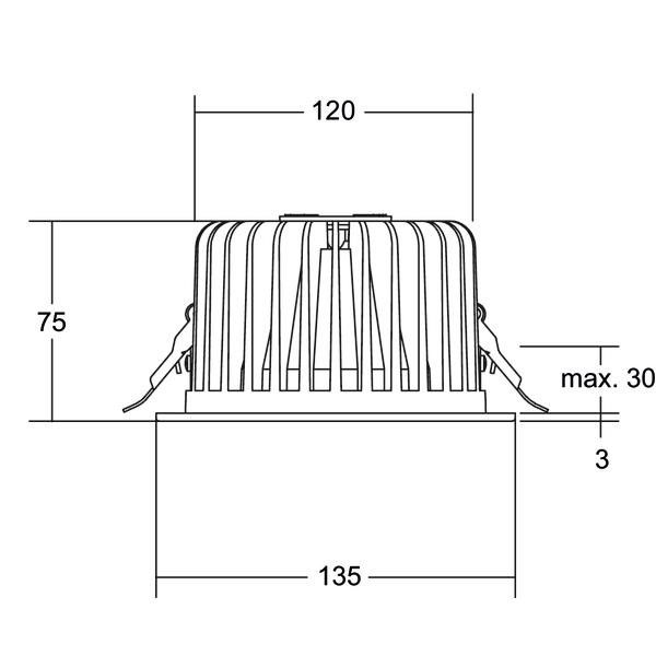 LED-Einbaudownlight 12562174