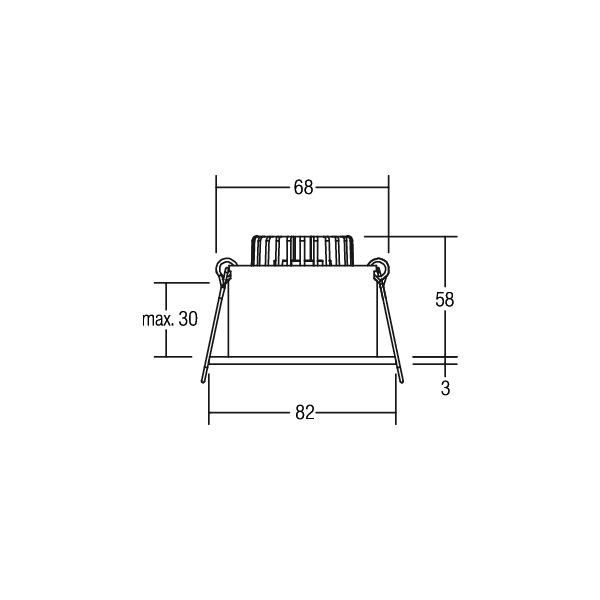 LED-Einbaudownlight 39266073