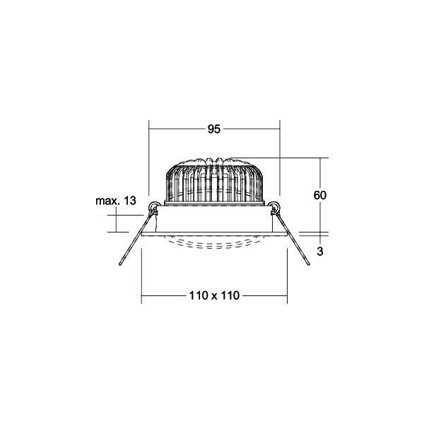 LED-Einbaustrahler 230V 39396073