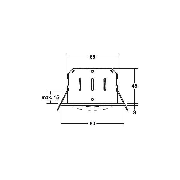 LED-Einbaustrahler 350mA 12293183