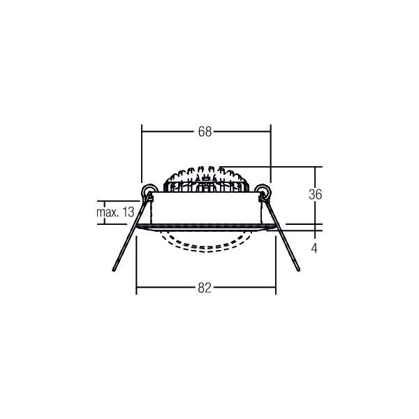 LED-Einbaustrahler 39363023