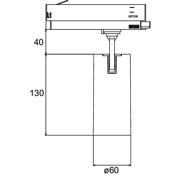 LED-Schienenstrahler 230V 88713174