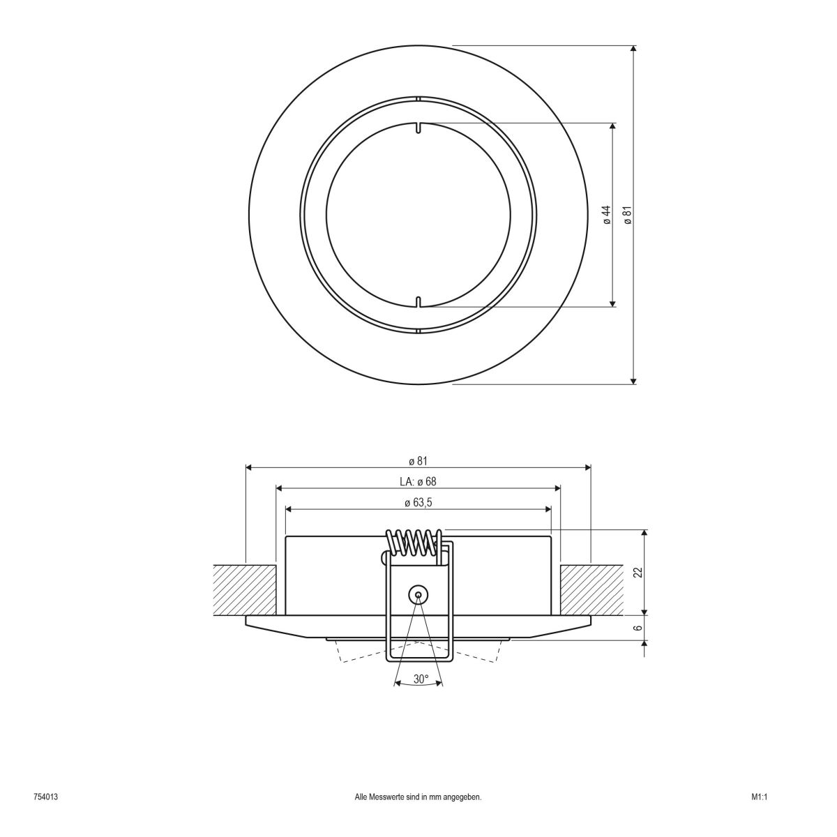 DG EB-Strahler 754 013 chr/sat