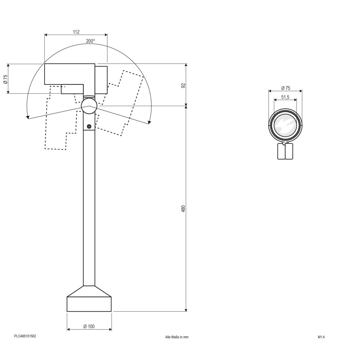 Gartenspot PLCA65151502