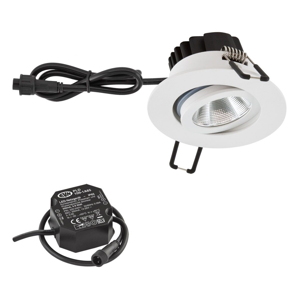 LED-Deckeneinbauleuchte PCE650N60102