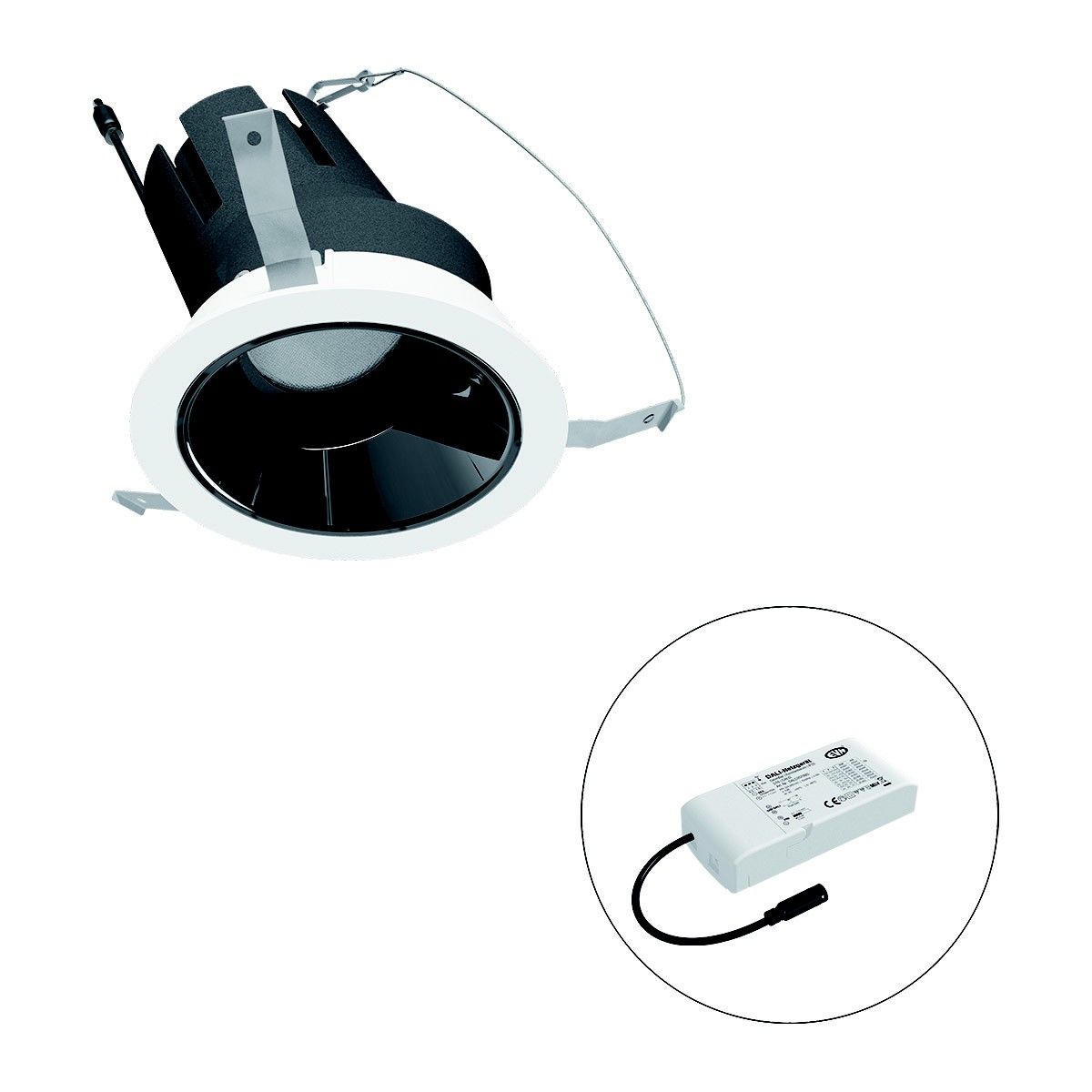 LED-Einbauleuchte modular F01R09AM1840L38D