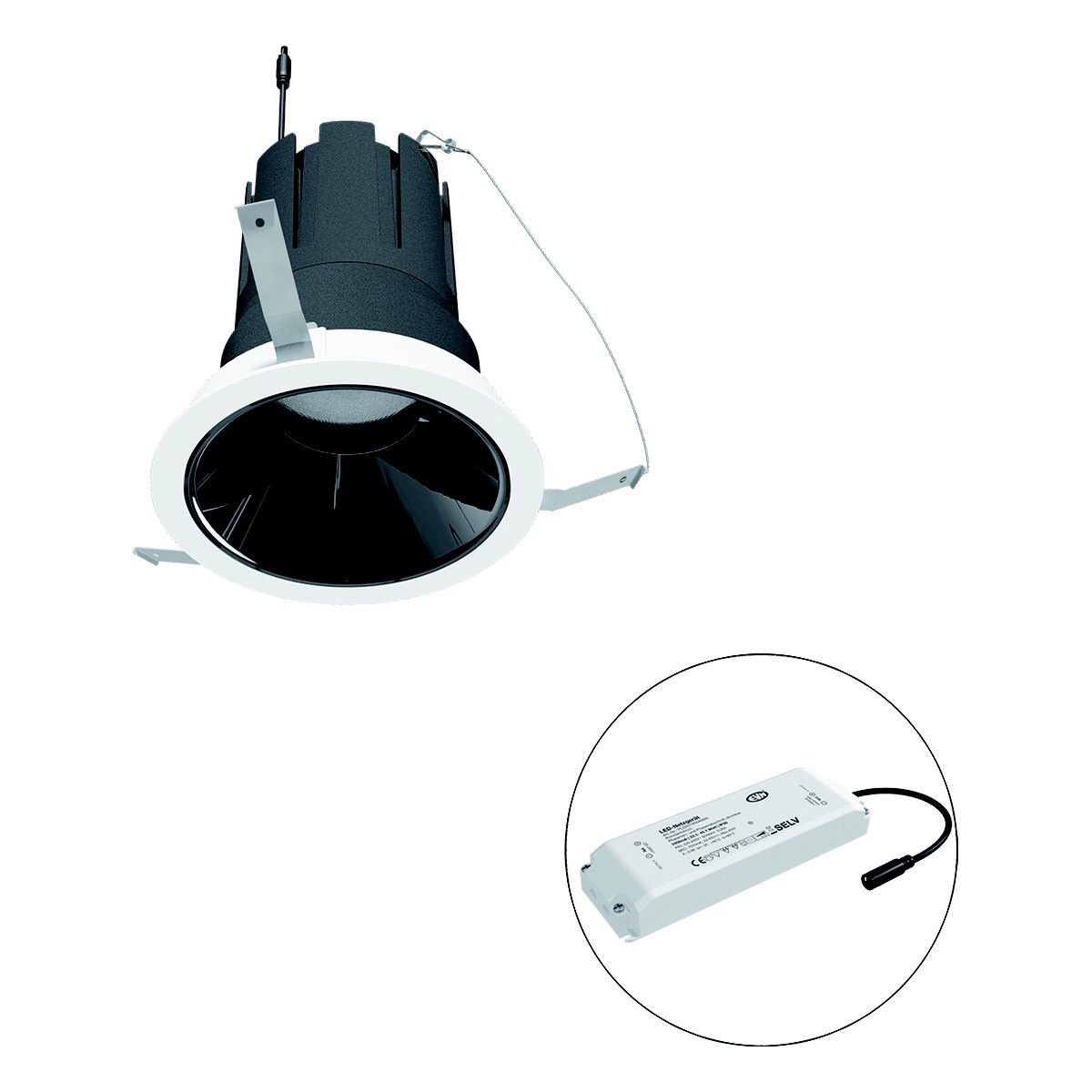 LED-Einbauleuchte modular F01R09SM3840L15P