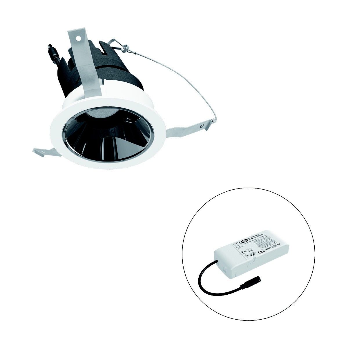 LED-Einbauleuchte modular F01R11AM0627L24D