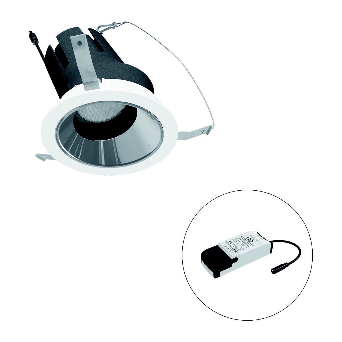 LED-Einbauleuchte modular F01R11AM1840L55P