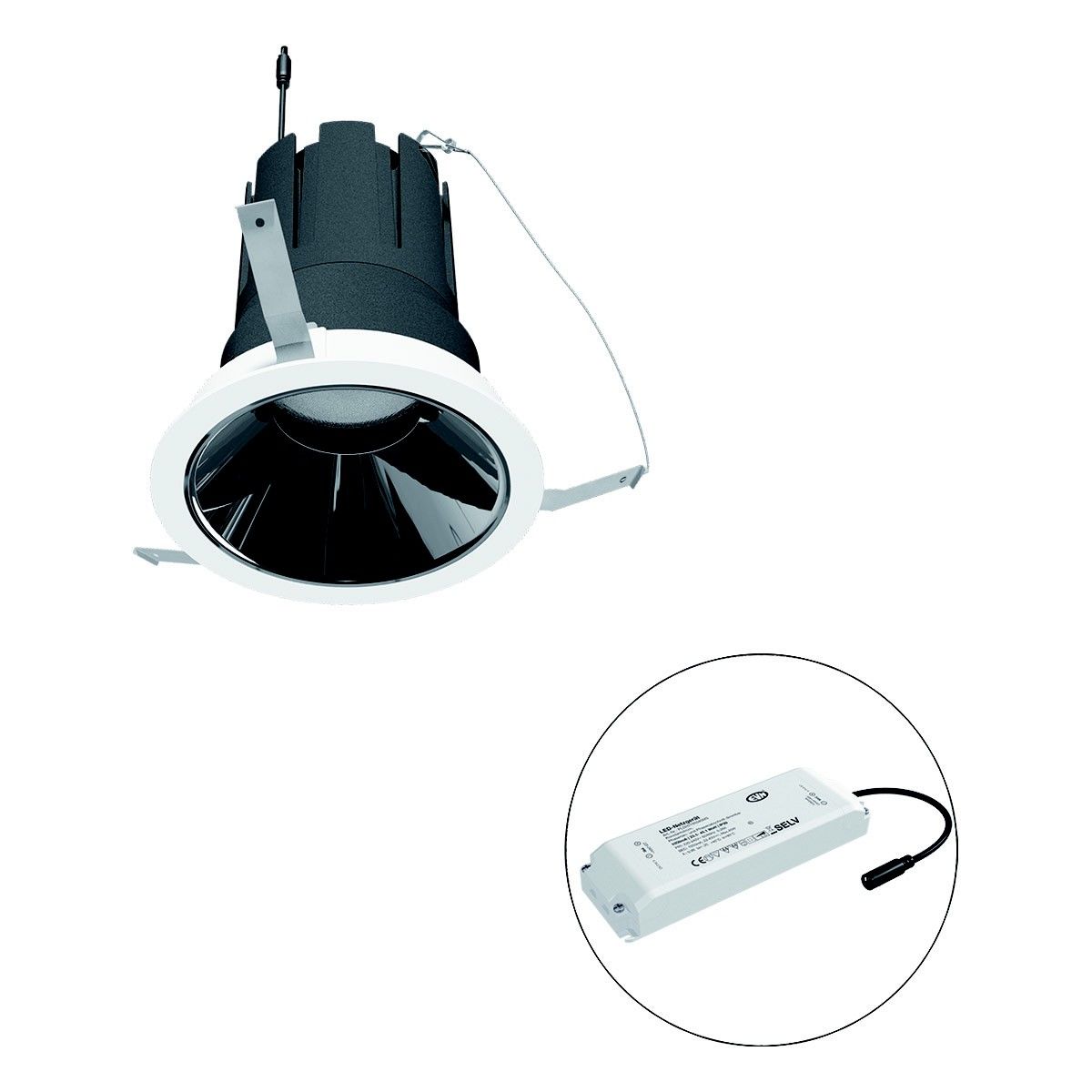 LED-Einbauleuchte modular F01R11SM3840L15P
