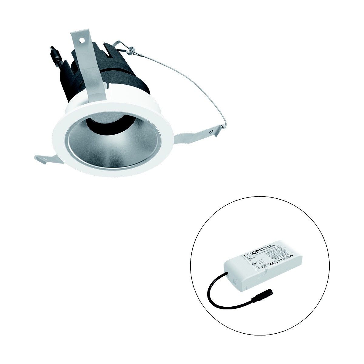 LED-Einbauleuchte modular F01R14AM0627L15D