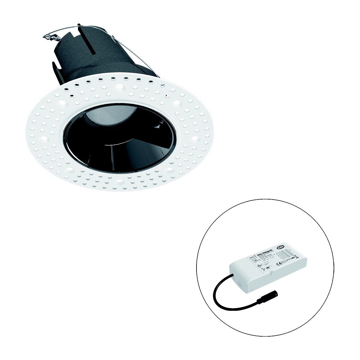 LED-Einbauleuchte modular F02R09AM1830L24D