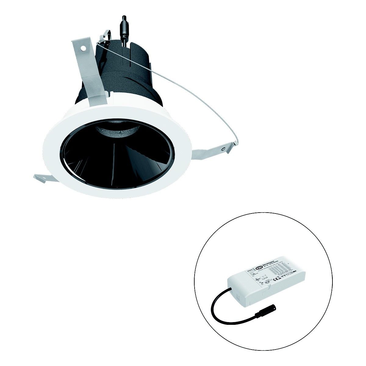 LED-Einbauleuchte modular F02R09SM0630L38D