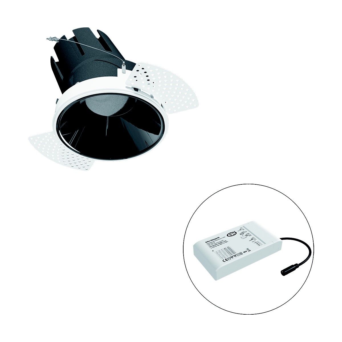 LED-Einbauleuchte modular F02R09SM3840L55D