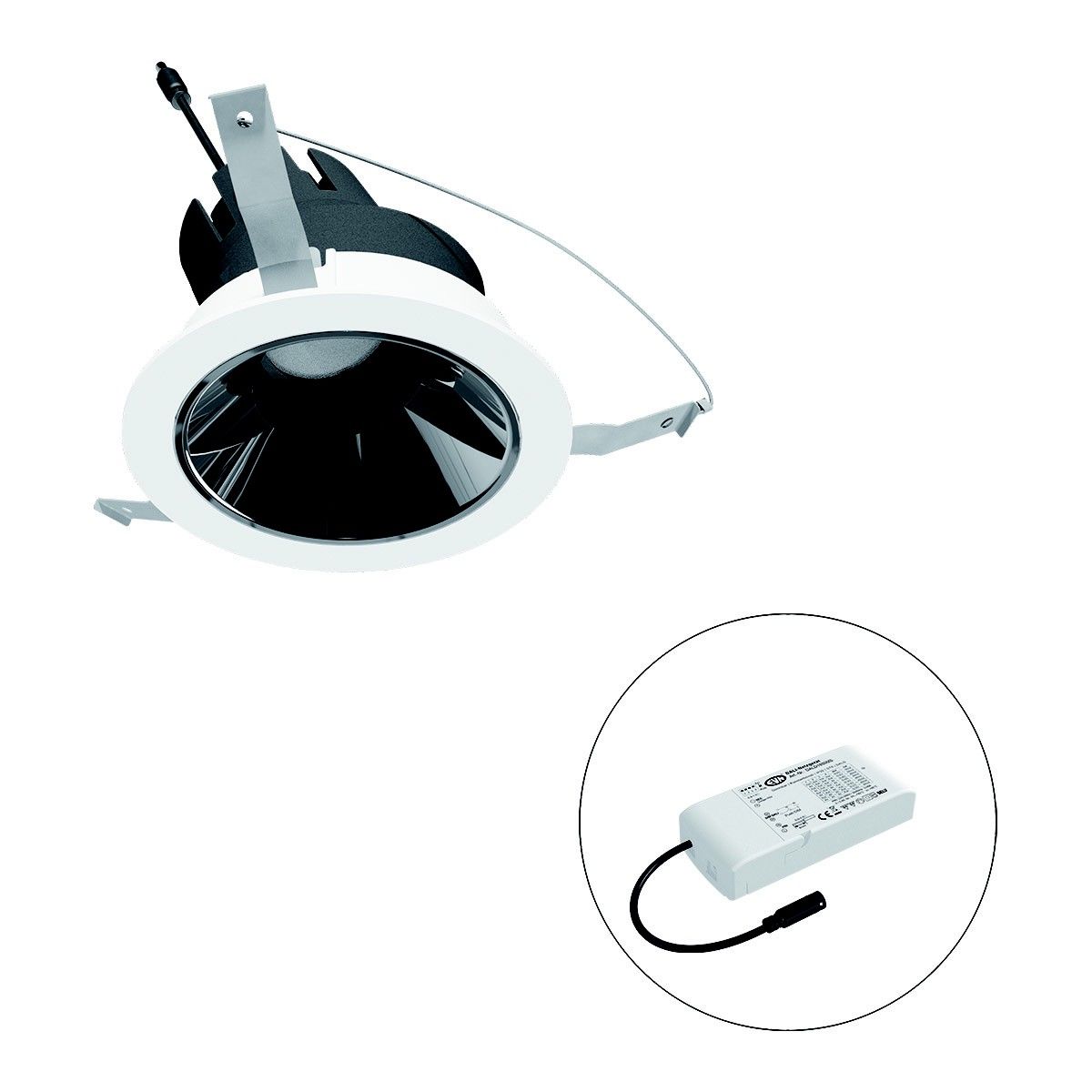 LED-Einbauleuchte modular F02R11AM0627L38D