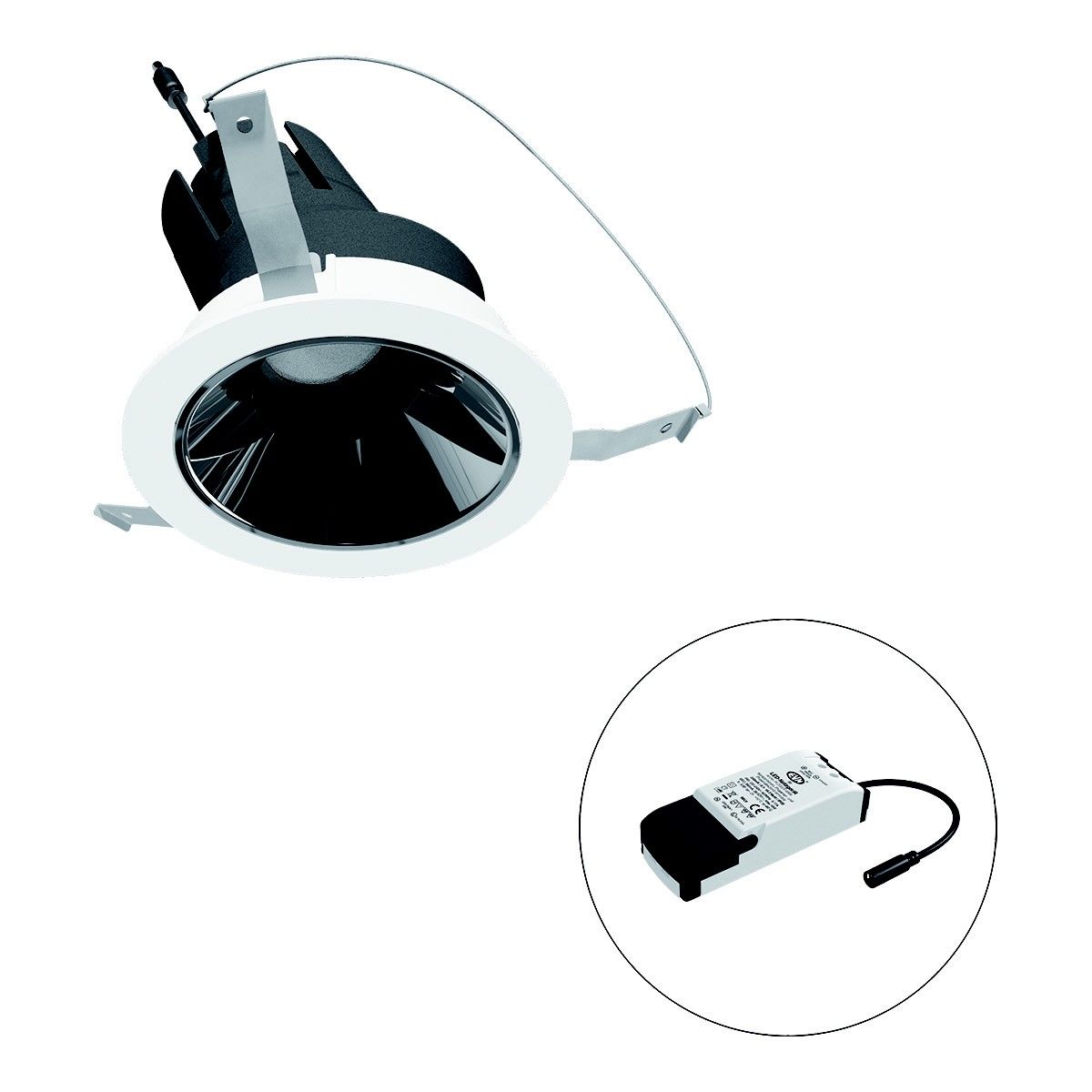 LED-Einbauleuchte modular F02R11AM1327L15P