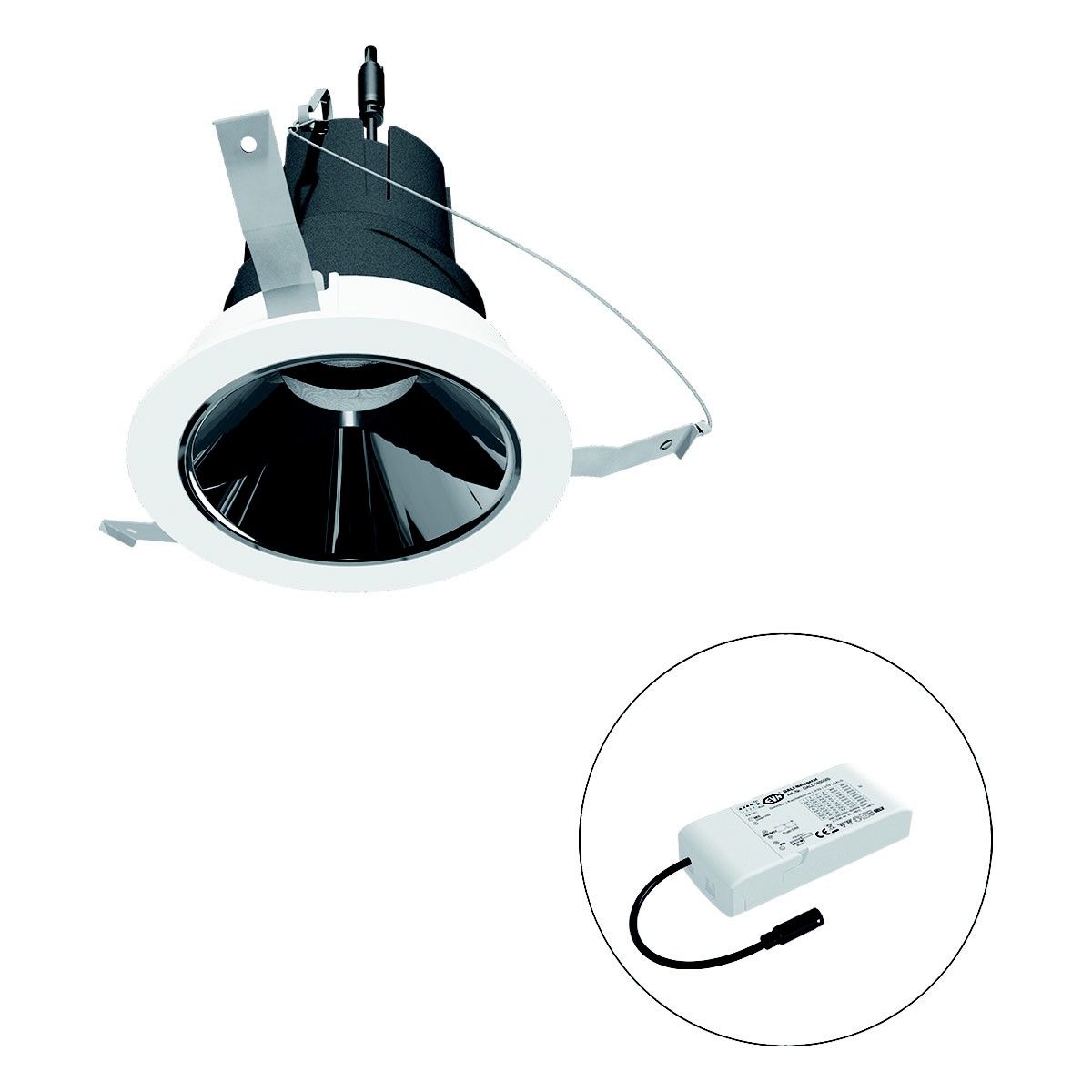 LED-Einbauleuchte modular F02R11SM0640L55D