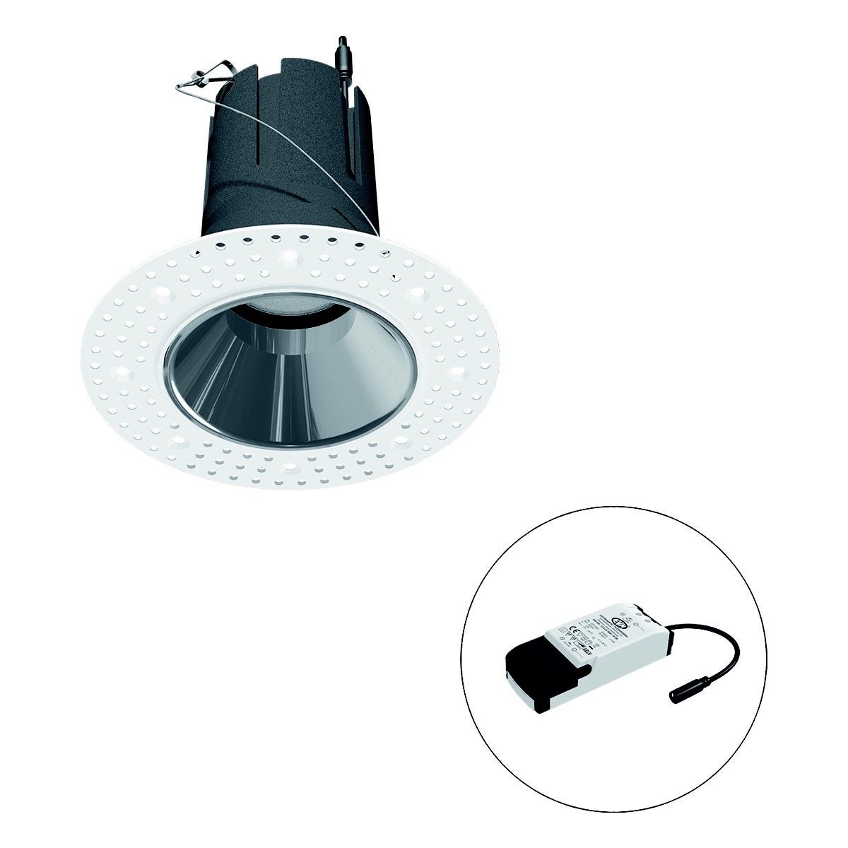 LED-Einbauleuchte modular F02R11SM1830L24P