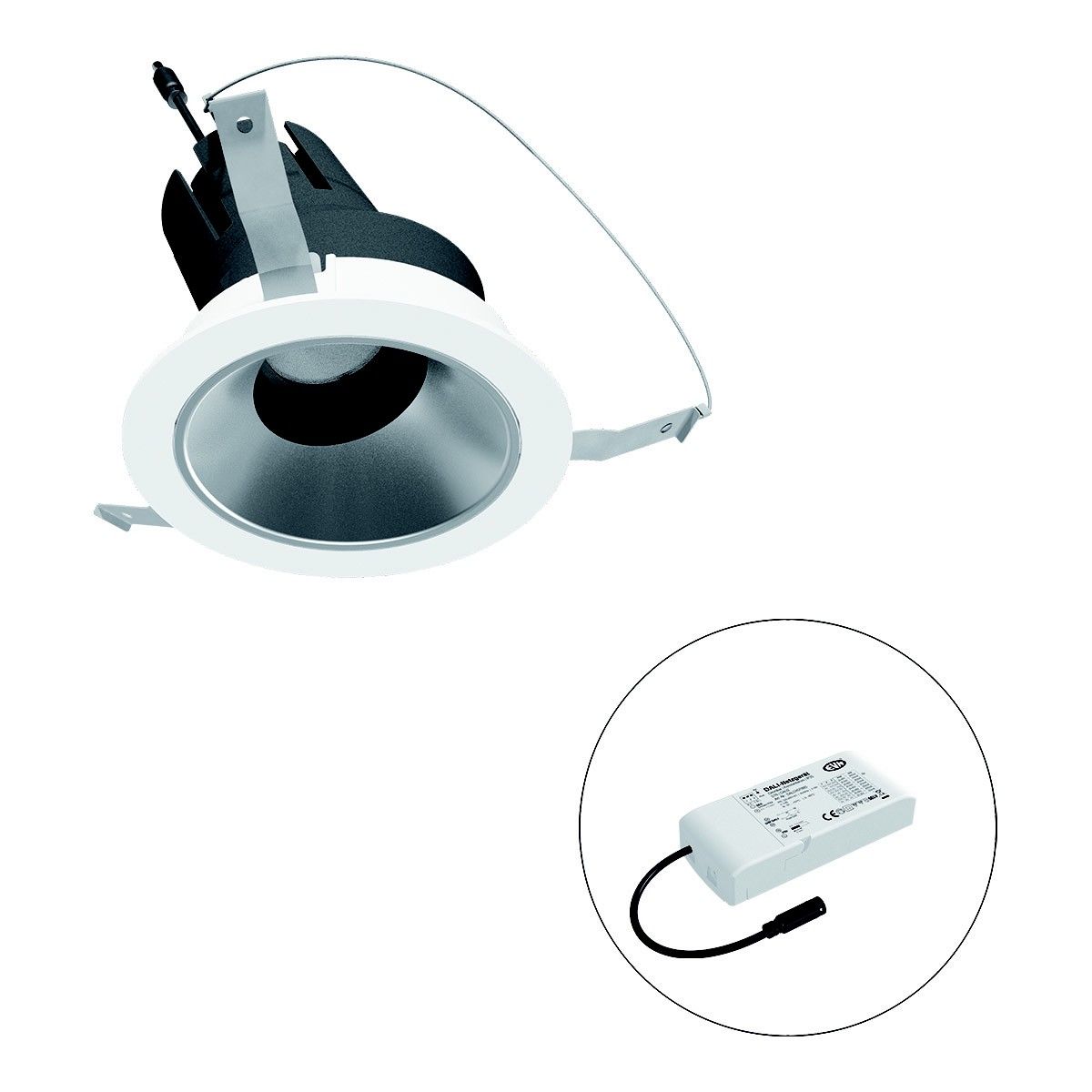 LED-Einbauleuchte modular F02R14AM1327L24D