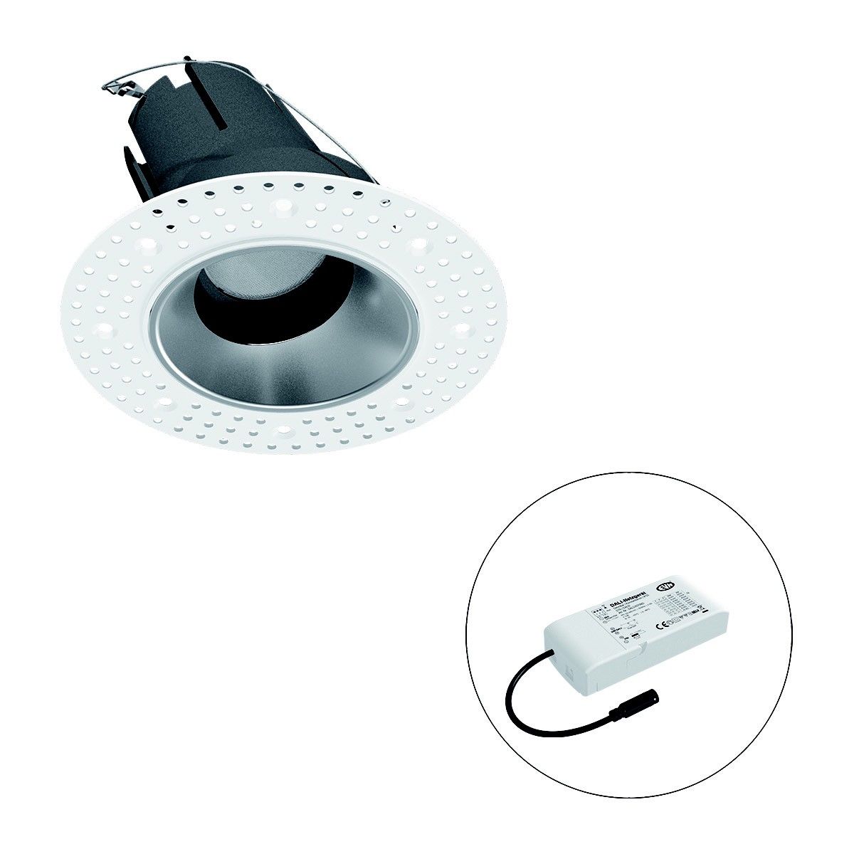 LED-Einbauleuchte modular F02R14AM1830L24D