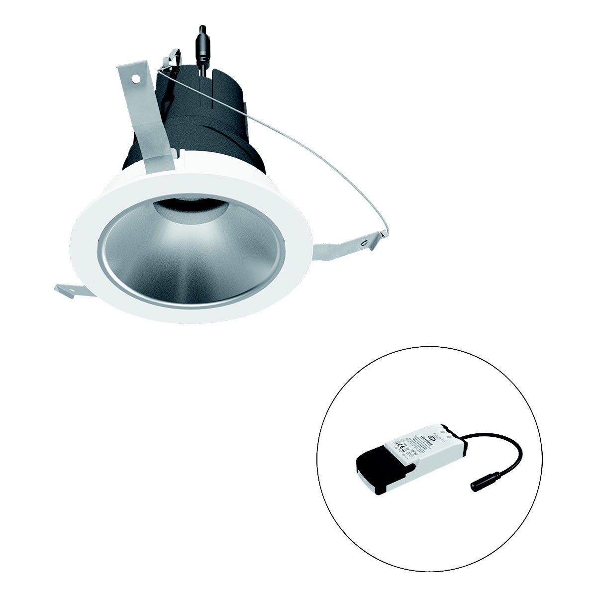 LED-Einbauleuchte modular F02R14SM0627L24P