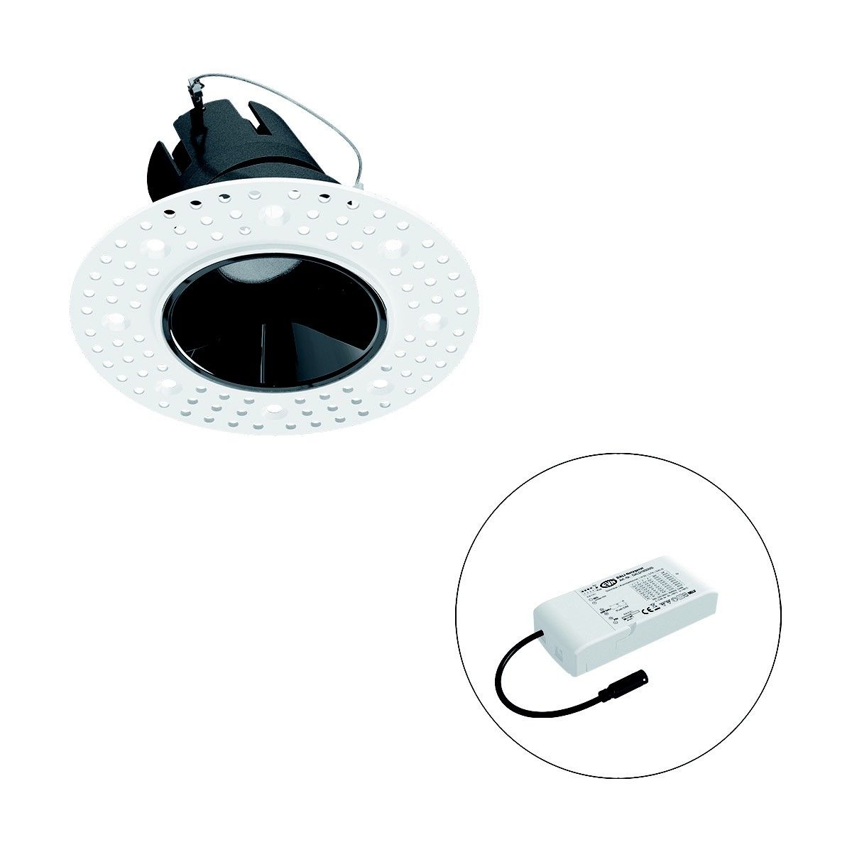 LED-Einbauleuchte modular F03R09AM0640L55D