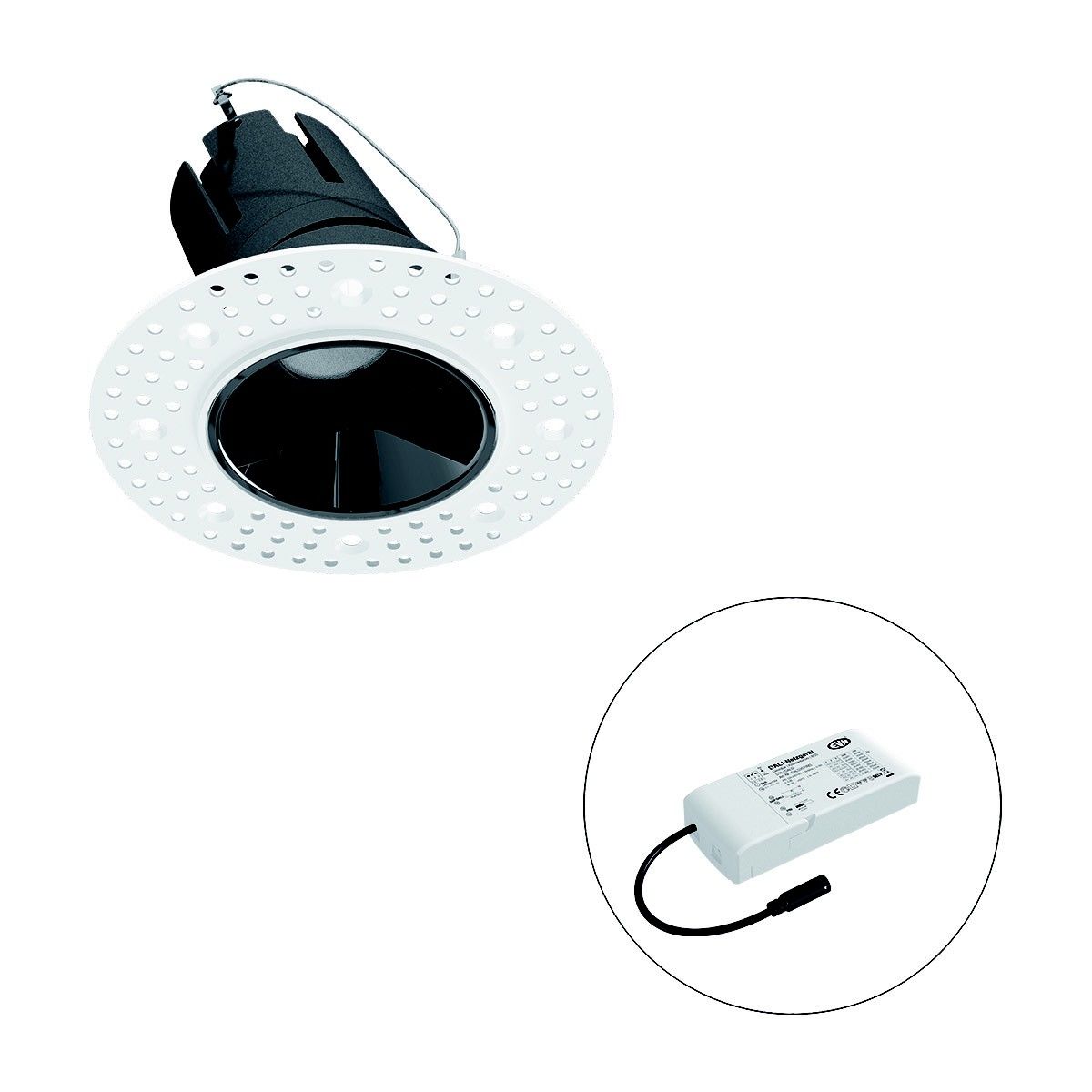 LED-Einbauleuchte modular F03R09AM1327L38D