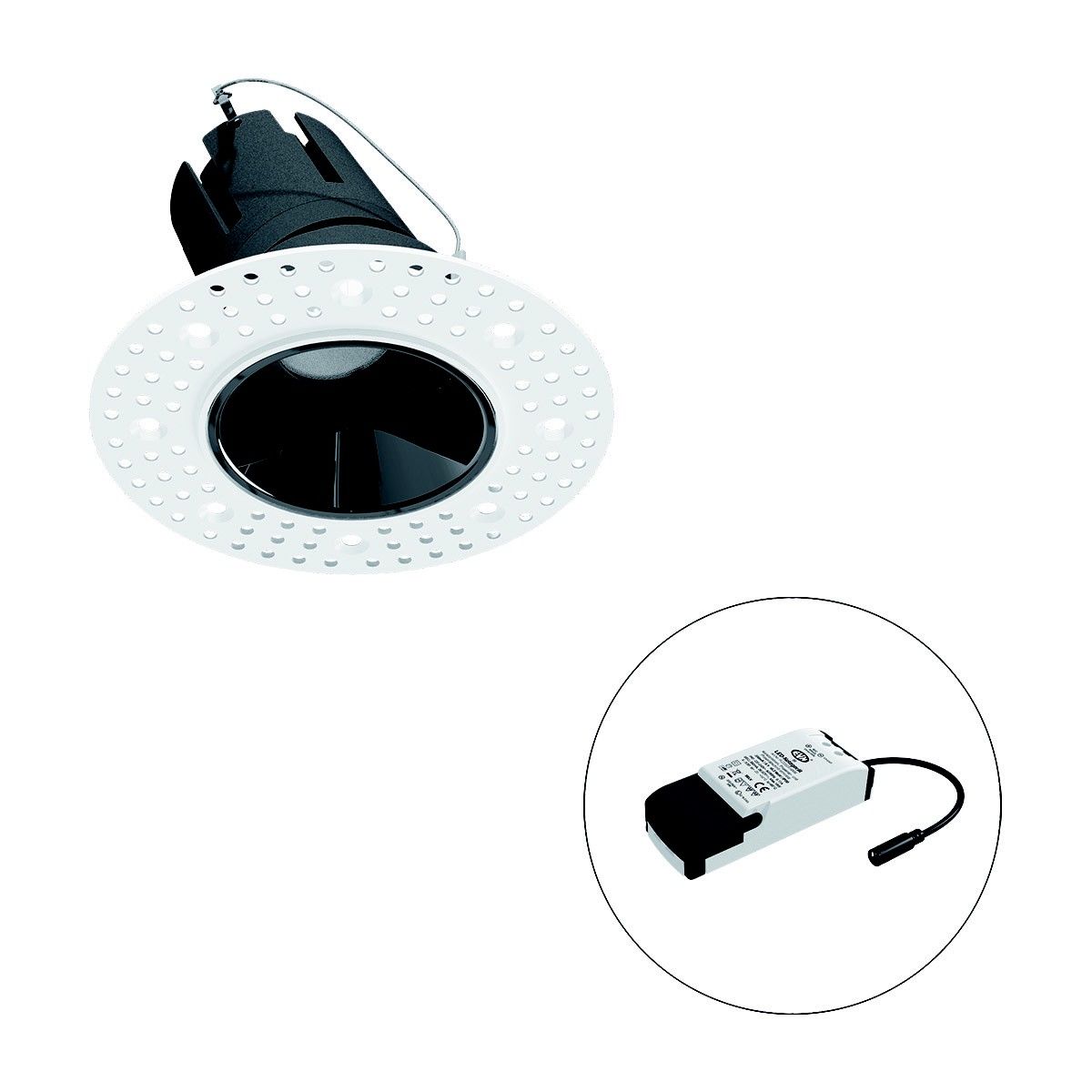 LED-Einbauleuchte modular F03R09AM1340L38P