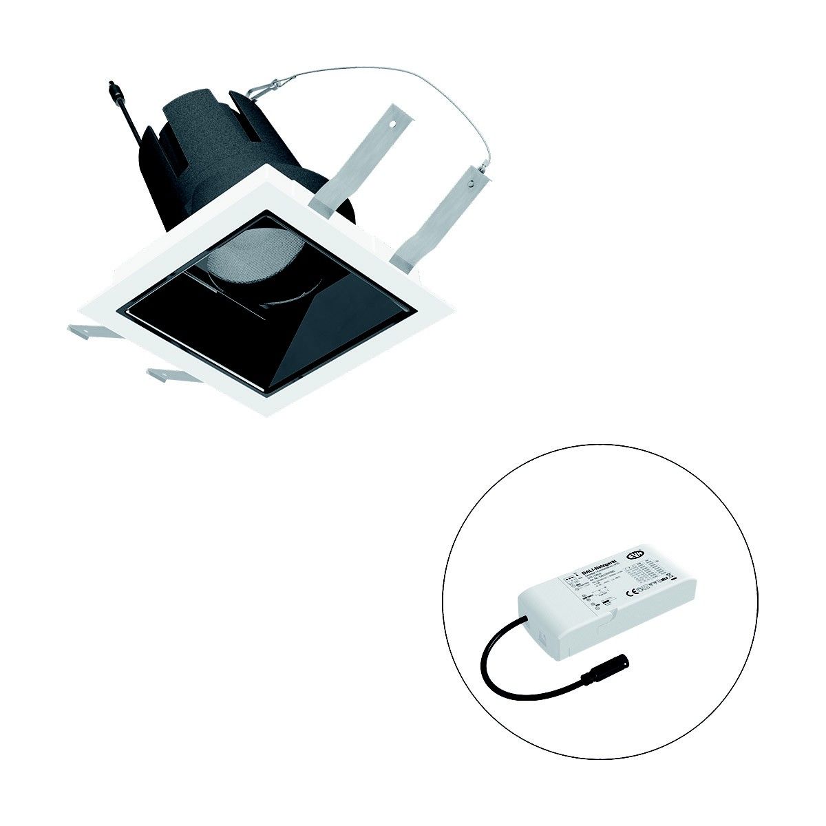 LED-Einbauleuchte modular F03R09SM2540L24D