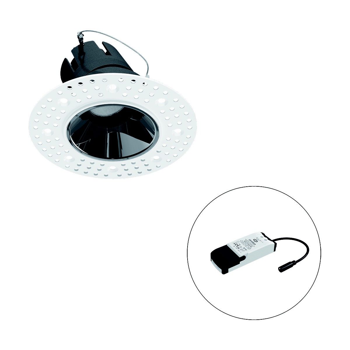 LED-Einbauleuchte modular F03R11AM0640L24P
