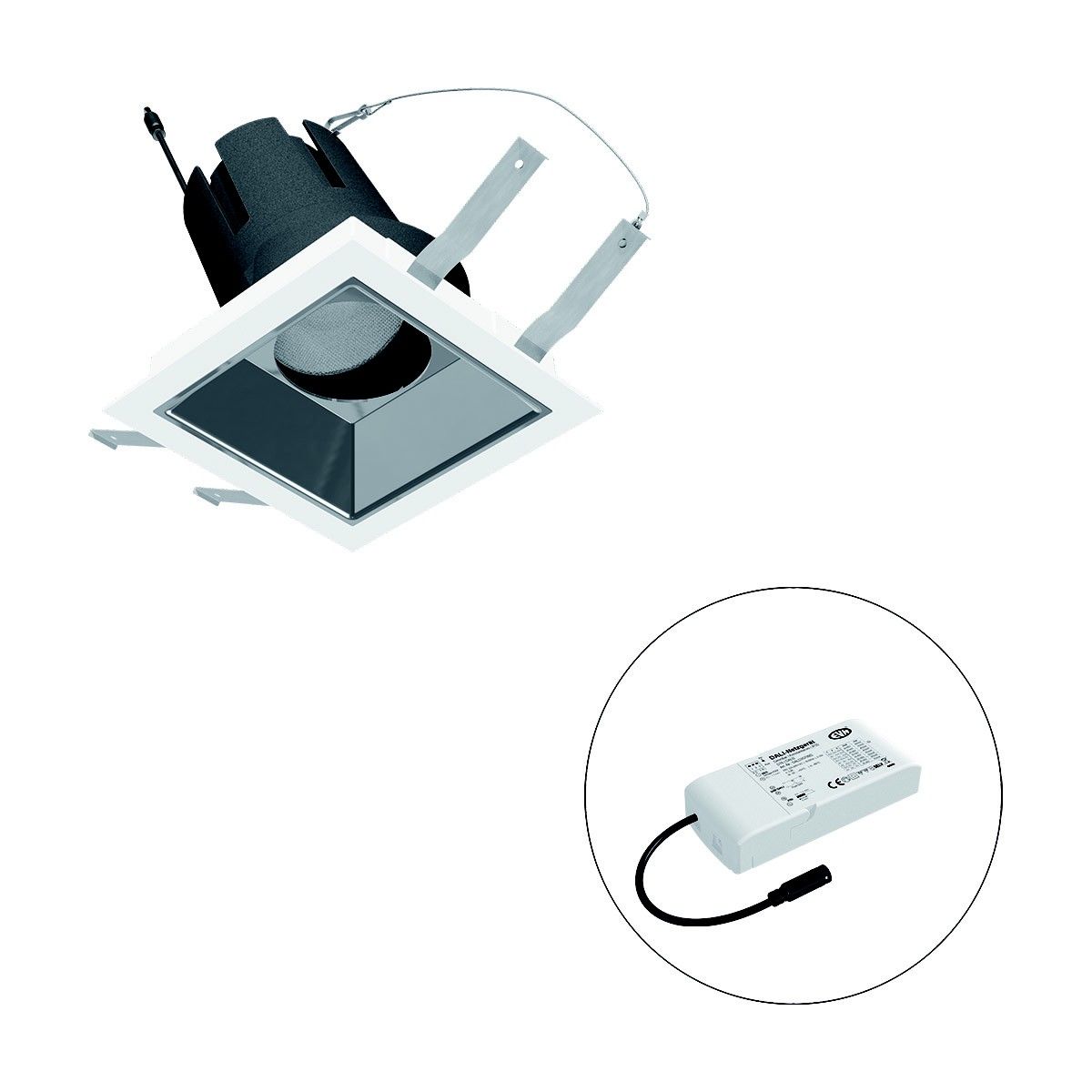 LED-Einbauleuchte modular F03R11SM2530L24D