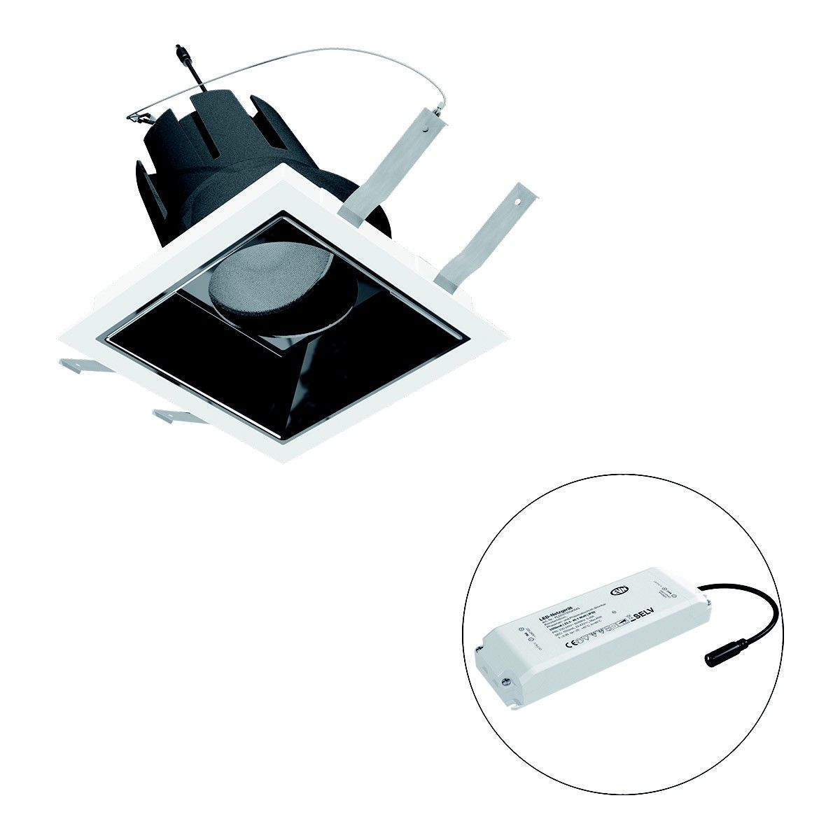 LED-Einbauleuchte modular F03R11SM3840L24P