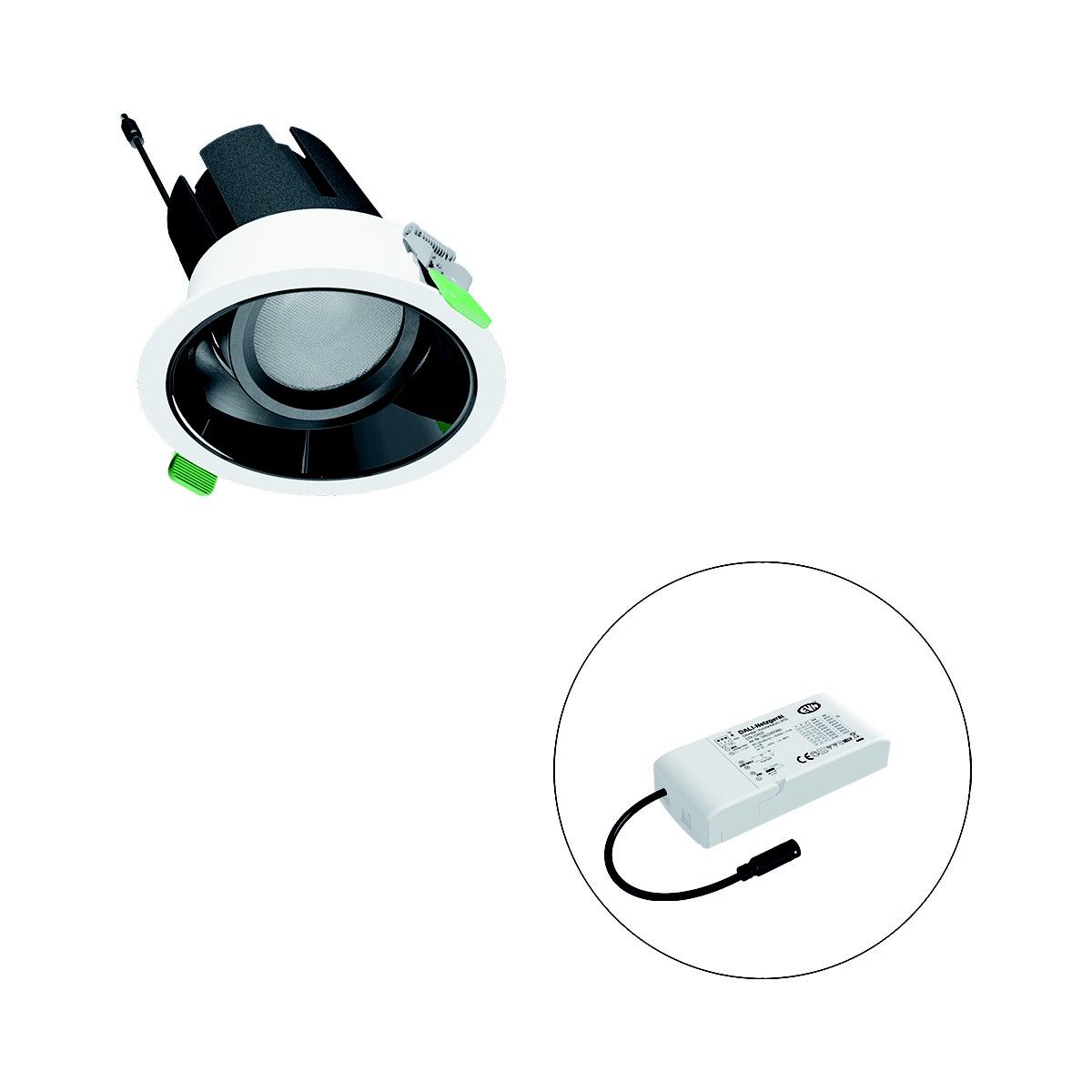 LED-Einbauleuchte modular F04R09SM2530L55D