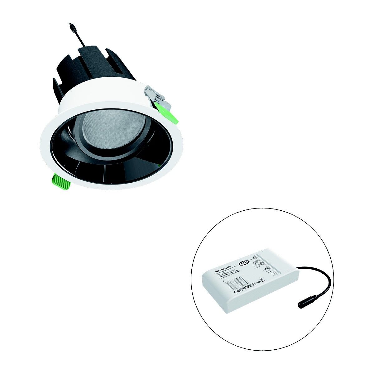 LED-Einbauleuchte modular F04R09SM3840L24D