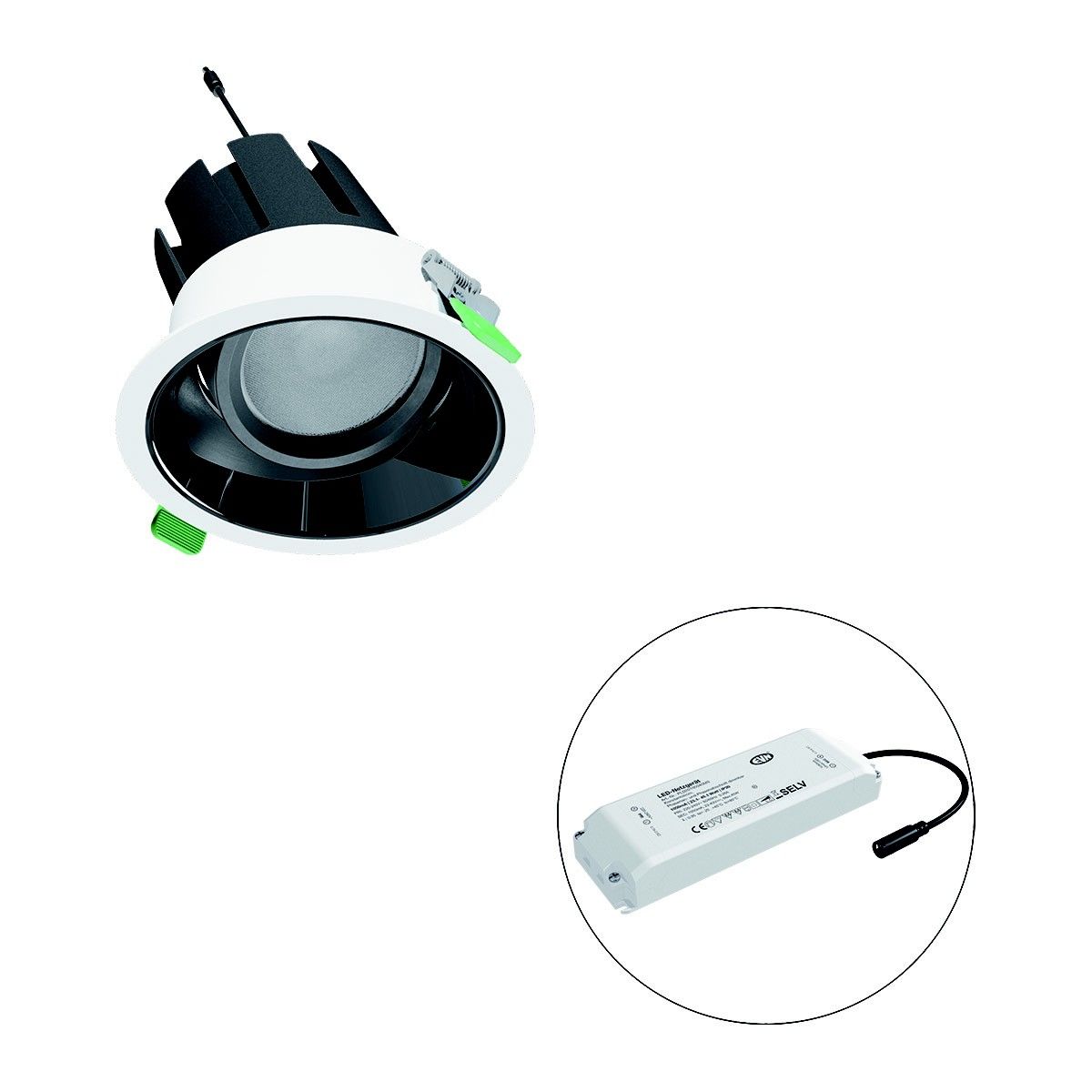 LED-Einbauleuchte modular F04R09SM3840L55P