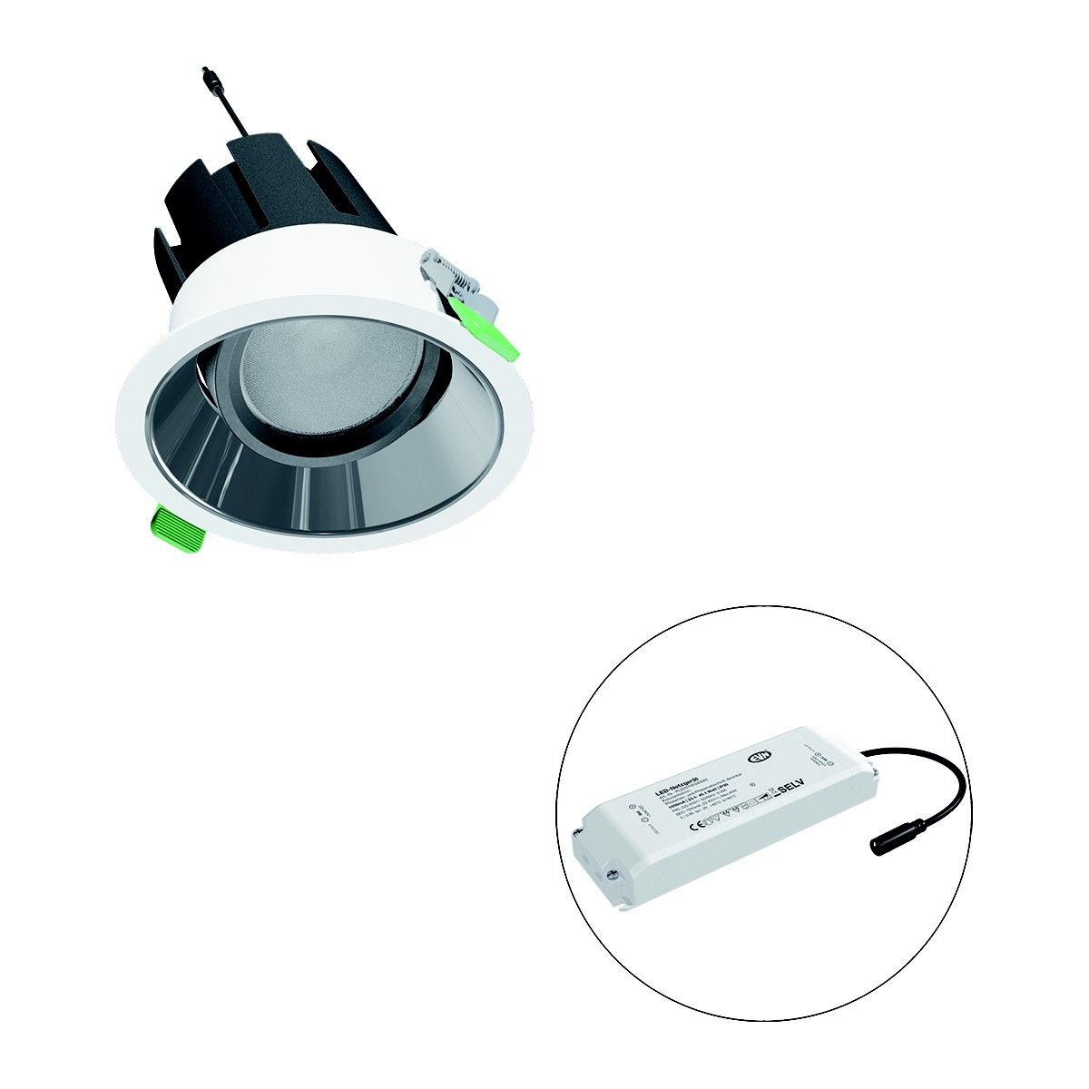 LED-Einbauleuchte modular F04R11SM3840L15P