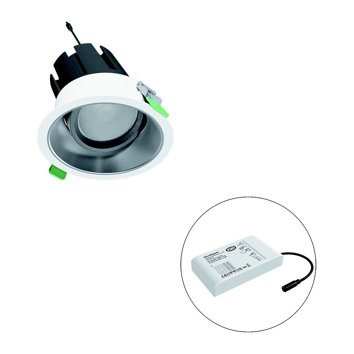 LED-Einbauleuchte modular F04R14SM3830L24D