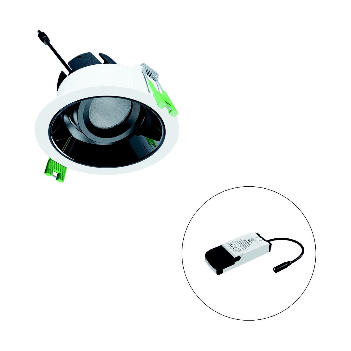 LED-Einbauleuchte modular F05R09SM0630L24P
